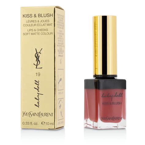 ysl baby doll kiss and blush 19|YSL multitasking lipstick.